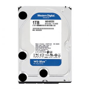 Ổ cứng HDD WD Blue 1TB SATA 3 – WD10EZEX (3.5 inch SATA 6Gb/s, 64MB Cache, 7200RPM, Màu xanh)