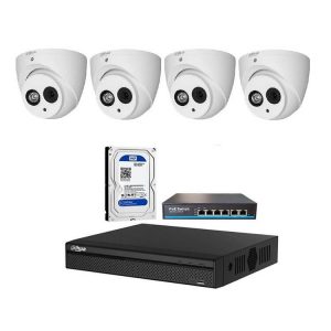 Trọn bộ 4 Camera IP 2MP