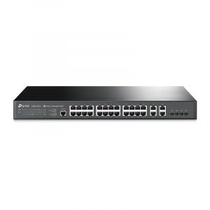 Switch TPLink JetStream 24-Port 10/100Mbps + 4-Port Gigabit L2 Managed Switch T2500-28TC