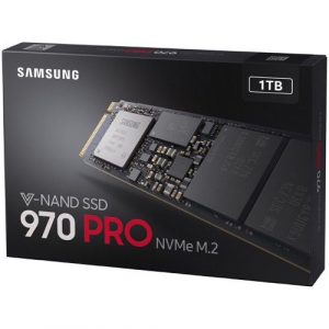 SSD Samsung 970 PRO 1TB M.2 NVMe – MZ-V7P1T0BW (M.2 NVMe, PCIe Gen3x4/ MLC NAND, R/W 3500MB/s – 2700MB/s, 500K/500K IOPS, 1200TBW)