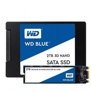 SSD WD Blue 2TB 2.5 inch Sata 3 – WDS200T2B0A (Read/Write: 560/530 MB/s)