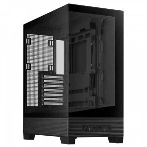 Case ASUS A31 BLACK (Kính cường lực, Mid Tower, No FAN, Đen)
