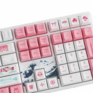 Bàn phím cơ AKKO 5108 World Tour Tokyo R2 (Hotswap / Foam tiêu âm / Gateron Orange lubed)