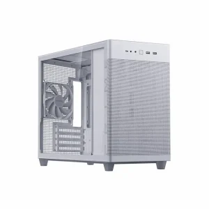 Case ASUS Prime AP201 White (Kính cường lực, Mini Tower, 1 FAN, Trắng)