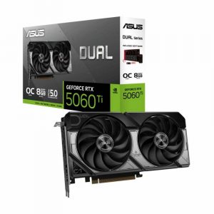 VGA ASUS Dual GeForce RTX 5060 Ti 8GB OC Edition (DUAL-RTX5060TI-O8G)