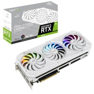 VGA ASUS ROG STRIX GEFORCE RTX 3070 OC 8G WHITE (ROG-STRIX-RTX3070-O8G-WHITE)