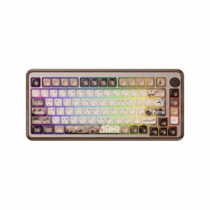 Bàn phím cơ AKKO MU02 Mountain Seclusion (Hotswap / RGB / Multi-Modes/ Switch V3 Piano Pro / Rosewood)