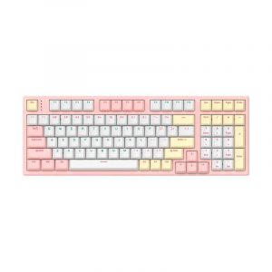 Bàn phím Cơ HelloGanss HS98T White Peach Gateron Pro Yellow