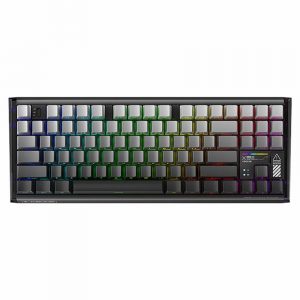Bàn Phím Cơ Machenike K600E-B87W (Bluetooth, 2.4G Wireless, RGB, chữ mặt trước)