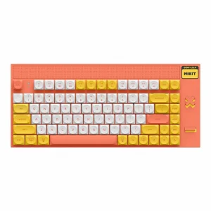 Bàn Phím Cơ MIKIT CL80 MARMALADE (Wireless 2.4Ghz / Bluetooth 5.1 / Dây USB, RGB, N-Key Rollover)