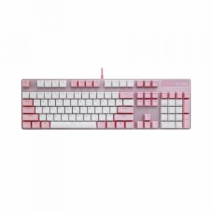 Bàn phím cơ Rapoo V500 Pro Pink White (Blue Switch)