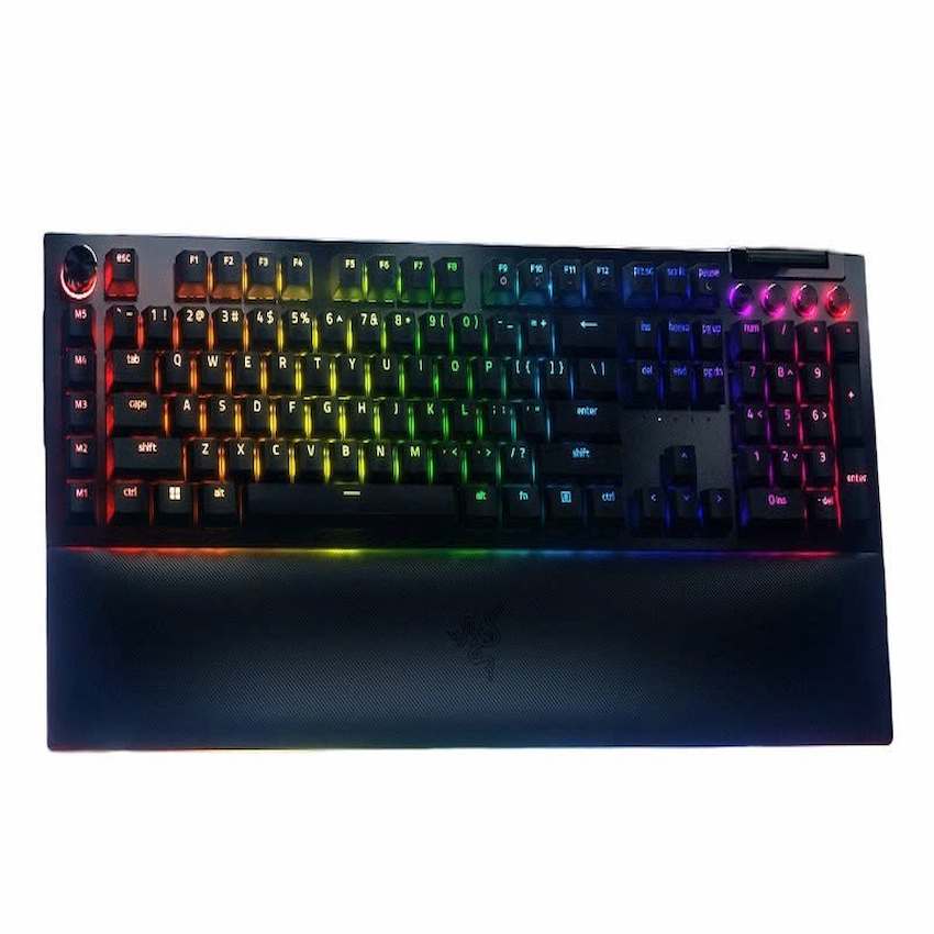 Bàn Phím Razer BlackWidow V4 Pro (Wired, Green Switch, RGB, RZ03-04680100-R3M1)