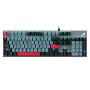 Bàn phím cơ Xiberia XS3100 Grey Black (Optical axis, Hotswap, Waterproof, Led)