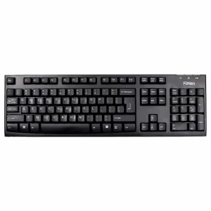 Bàn phím Fuhlen L411W Wireless Black (Không dây, Kết nối USB 2.4G)