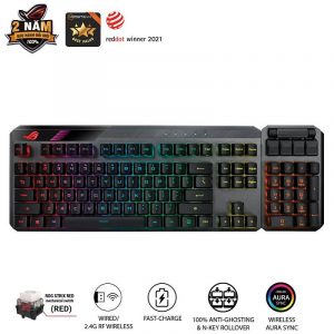 Bàn phím Gaming Asus ROG Claymore II Blue Switch