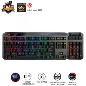 Bàn phím Gaming Asus ROG Claymore II Red Switch