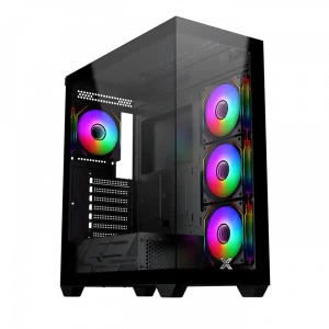 Case Xigmatek BLAST 4GF – EN44908 (E-ATX/ ATX, Kính cường lực, 04 Fan RGB, Đen)