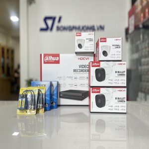 Bộ 04 Camera HDCVI 2.0Mb