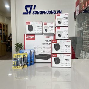 Bộ 06 Camera HDCVI 2.0Mb
