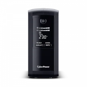 Bộ Lưu Điện UPS CyberPower VP1000ELCD (1000VA/550W, Màn Hình LCD hiển thị thông tin)