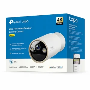 Camera AI WiFi TP-Link Tapo C460 4K 8MP Không Dây (Đế nam châm, Night Vision, Tương Thích Solar, Ngoài Trời, Cảnh Báo, 10.000mAh)