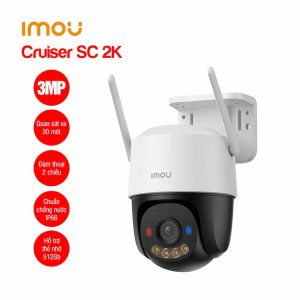 Camera Imou Cruiser SC IPC-K7FP-3H0WE 3MP (Quay quét, Full Color, Ngoài trời, Đèn cảnh báo)