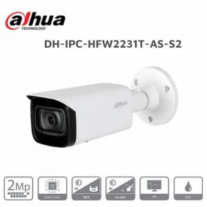 Camera IP DAHUA DH-IPC-HFW2231T-AS-S2 – 2.0MP