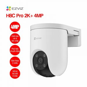 Camera Wifi EZVIZ H8C Pro 4MP 2K+ (Ngoài trời, Đàm thoại 2 chiều, Tích hợp AI thông minh)