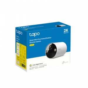 Camera WiFi TP-Link Tapo C410 2K 3MP (Không Dây, Đàm Thoại, Night Vision, Tương Thích Solar, Ngoài Trời, Cảnh Báo, Dùng Pin)