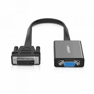 Cáp chuyển đổi DVI 24+1 to VGA chính hãng Ugreen 40259 cao cấp