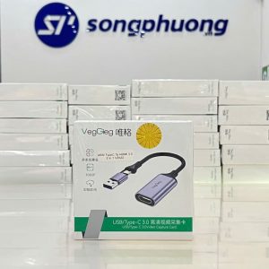 Cáp chuyển đổi HDMI to USB/TypeC VegGieg VZ632