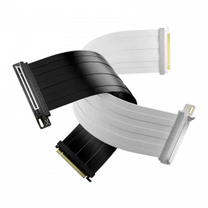 Cáp TRYX STRING PCIE 5.0 Riser 200mm (Black/ White, PCIe 5.0 x 16)