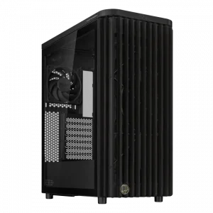 Case ASUS PROART PA401 Wood Edition (Kính cường lực, Mid tower, 3 FAN, Black)