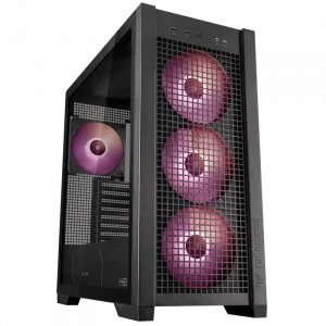 Case ASUS TUF Gaming GT302 ARGB Black (Kính cường lực, Mid Tower, 4 FAN ARGB)