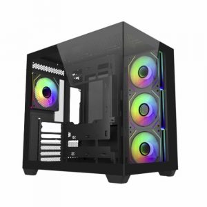 Case Cooler Master ELITE 681 BLACK (Mid Tower, Kính cường lực, 4FAN ARGB, Type C)