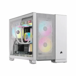 Case Corsair 2500D Airflow White (Mid-Tower, Kính cường lực, USB Type C, Trắng, CC-9011264-WW)