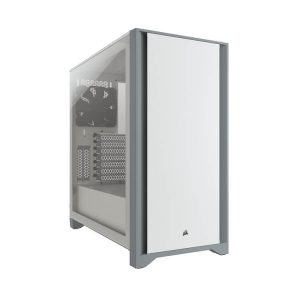 Case Corsair 4000D TG White Mid-Tower (CC-9011199-WW)