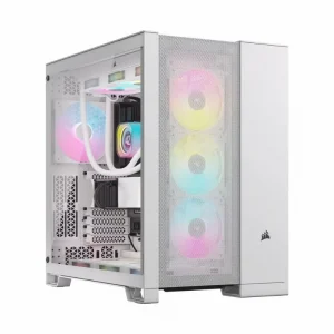 Case Corsair 6500D Airflow White (Mid-Tower, Kính cường lực, USB Type C, Trắng, CC-9011260-WW)