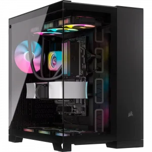 Case Corsair 6500X Black (Mid-Tower, Kính cường lực, USB Type C, Đen, CC-9011257-WW)