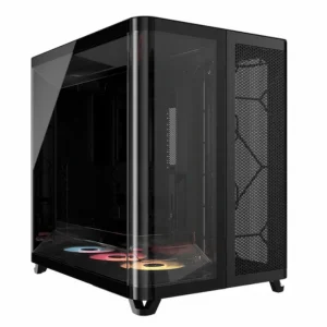 Case Corsair AIR 5400 RS-R ARGB Black (ATX, Kính Cường Lực, 3 Fan, Đen, CC-9011318-WW)