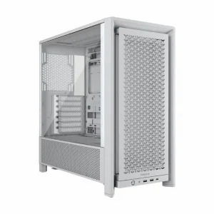 Case Corsair FRAME 4000D White (Mid-Tower, Kính cường lực, USB Type C, Trắng, CC-9011291-WW)