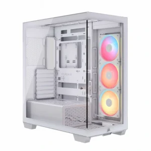 Case Corsair iCUE LINK 3500X LX-R RGB White (Mid-Tower, ATX, 3 Fan, Trắng, CC-9011325-WW)