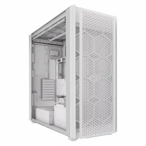 Case Corsair iCUE LINK 9000D Airflow TG White (Super-Tower, USB Type C, Trắng, CC-9011274-WW)