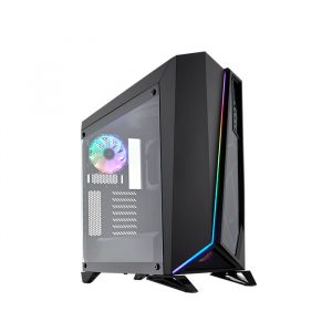 Case Corsair Carbide THKGEC-Omega RGB Black – kính cường lực (CC-9011140-WW)