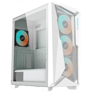 Case Gigabyte C301 Glass White