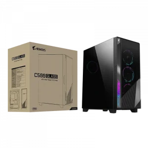 Case Gigabyte AORUS C500 GLASS 4FA (Mid Tower, ATX/E-ATX, 4 FAN ARGB, USB Type C, GB-AC500G ST)