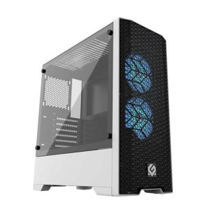 Case Metallic Gear Neo Air Series ATX, 2x 120mm RGB MG fans, Black/White (MG-NE520A_BW01)