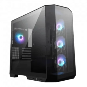 Case MSI MAG PANO M100R PZ BLACK ( mATX/ITX, Kính cường lực, PCle , USB Type C)