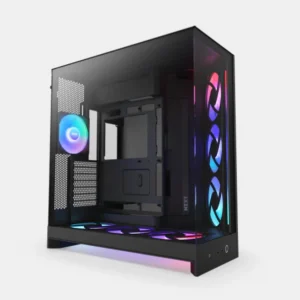 Case NZXT H9 FLOW RGB PLUS ALL BLACK – CM-H92FB-P1 (ATX, Hub Điều khiển)