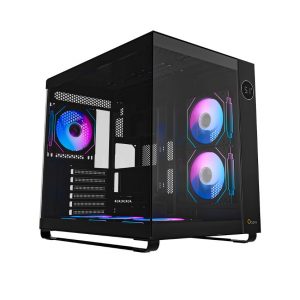 Case Ocypus Lota C70 BK ARGB (ATX/MATX/ITX, 6 Fan ARGB, Đen)